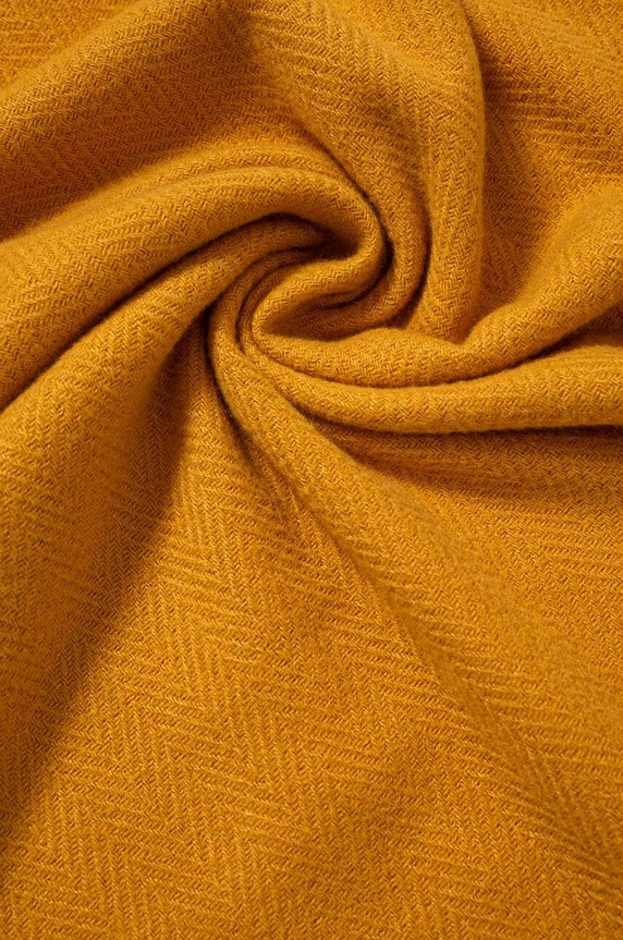 Šál dámsky hladké s viskózou žltá farba RW24-SAD060 žltá RW24