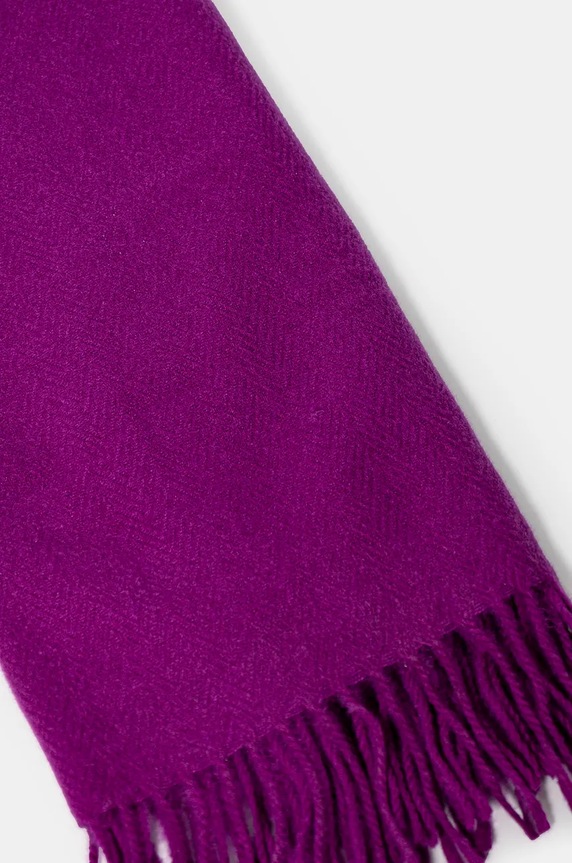 Šál dámsky hladké s viskózou ružová farba RW24-SAD060 ružová RW24