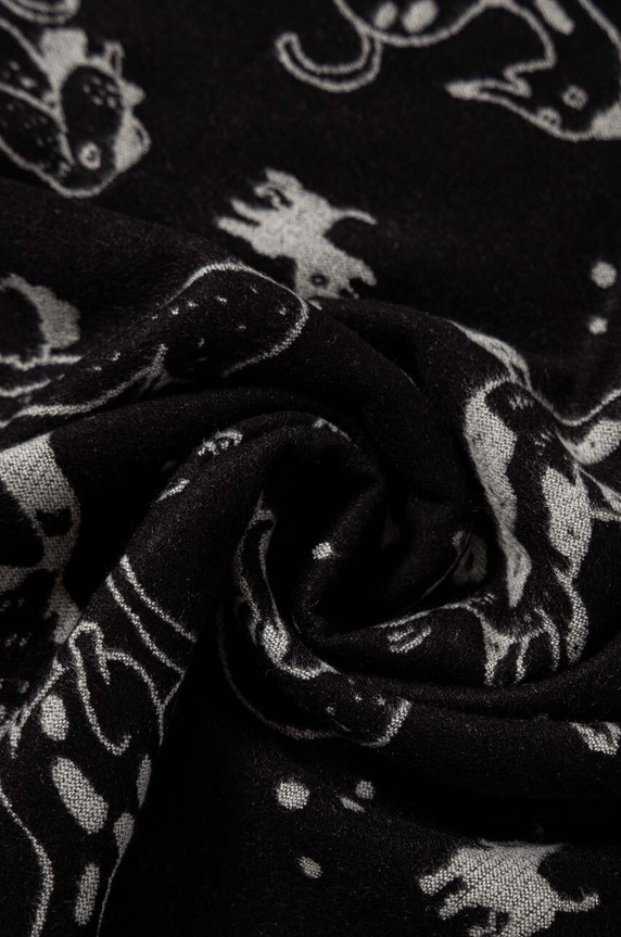 Šál dámsky čierna farba RW24-SAD600 čierna RW24