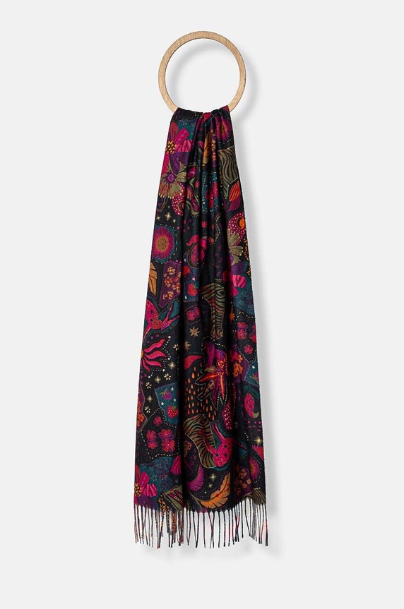 Szal damski wzorzysty kolor multicolor tkanina multicolor RW24-SAD603