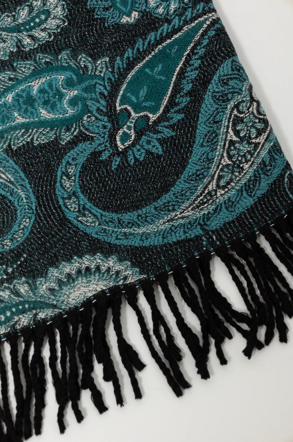 Szal damski wzorzysty z wiskozą kolor multicolor RW24-SAD904 multicolor RW24