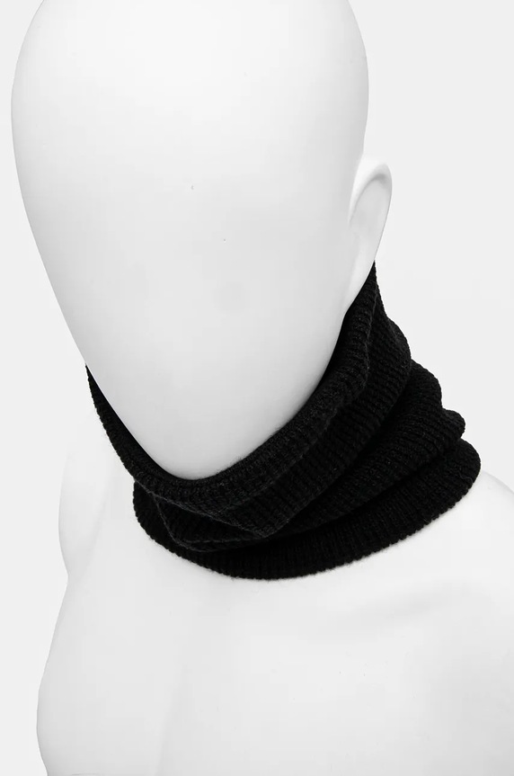 Komin z domieszką wełny męski dwustronny kolor czarny RW24-SAM060 czarny RW24