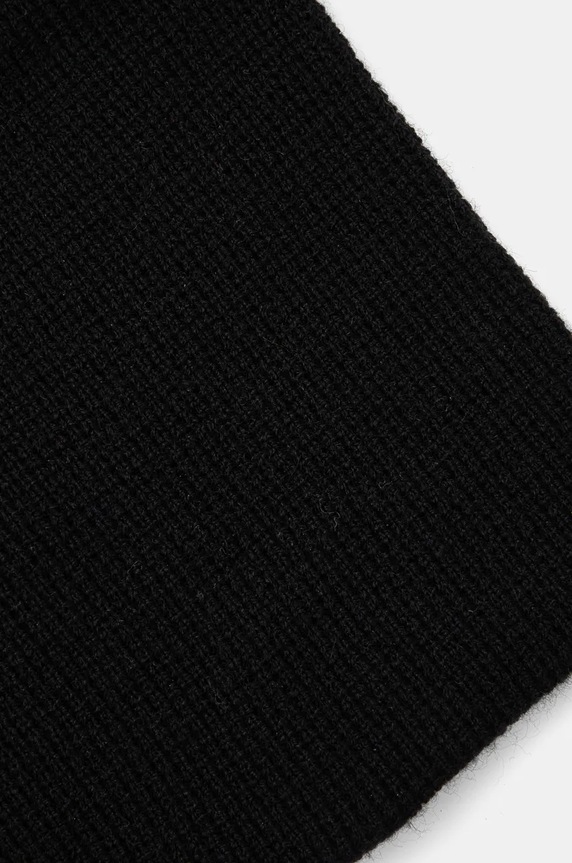 Akcesoria Komin z domieszką wełny męski dwustronny kolor czarny RW24-SAM060 czarny