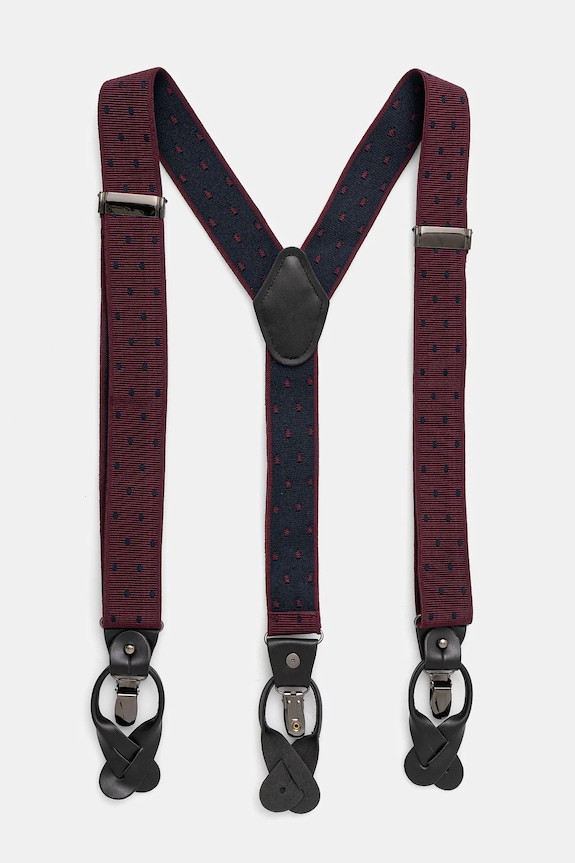 Akcesoria Zestaw szelki i mucha wzorzyste kolor multicolor RW24.SEU900 multicolor