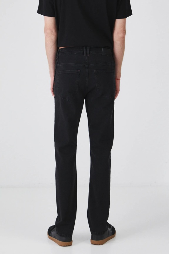 Odzież Jeansy męskie slim kolor czarny RW24-SJMB01 czarny