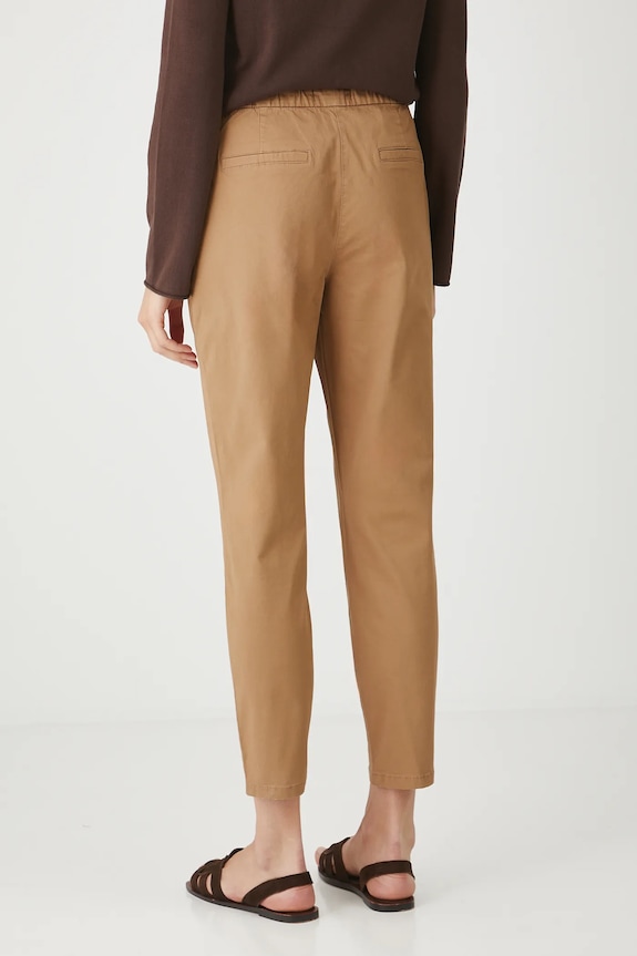 Îmbrăcăminte Medicine pantaloni chinos de damă din bumbac cu elastan RW24-SPD011 bej