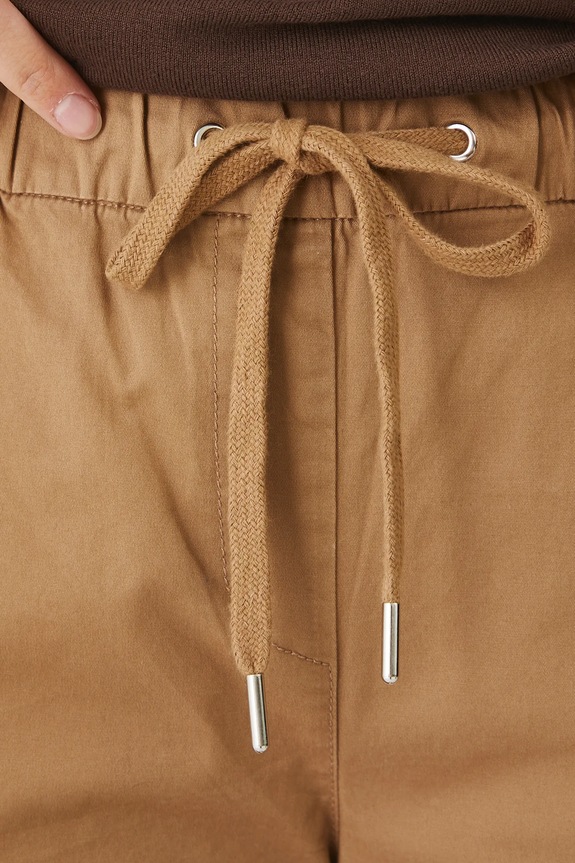 Medicine pantaloni chinos de damă din bumbac cu elastan bej RW24-SPD011