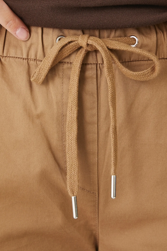 Medicine pantaloni chinos de damă din bumbac cu elastan bej RW24-SPD011