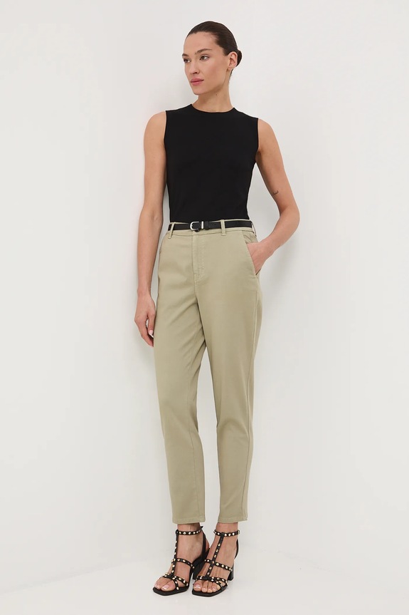 Medicine pantaloni chinos verde RW24-SPD040