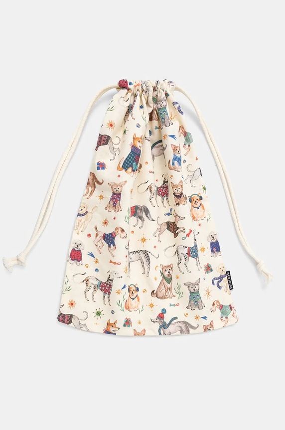 Worek do przechowywania bawełniany w psy kolor multicolor multicolor RW24-SRU903