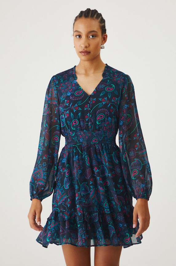 Medicine rochie mini bleumarin RW24-SUD033