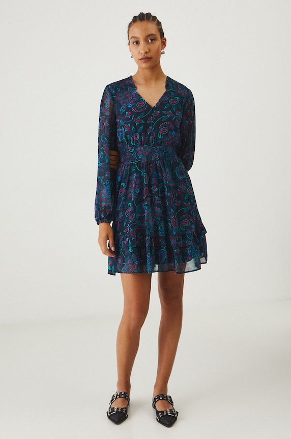 Medicine rochie RW24-SUD033 bleumarin RW24