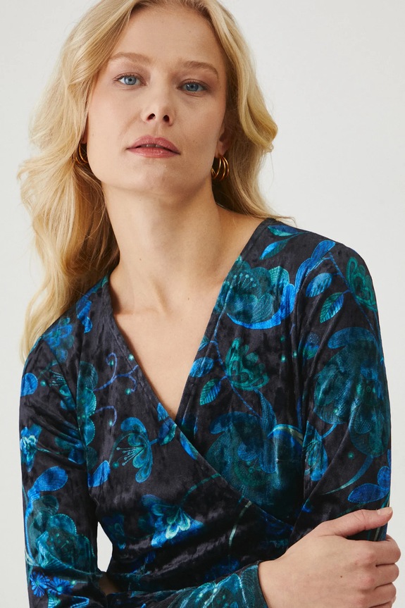 Sukienka damska mini z kolekcji Karolina Matyjaszkowicz x Medicine kolor multicolor RW24-SUDB54 multicolor