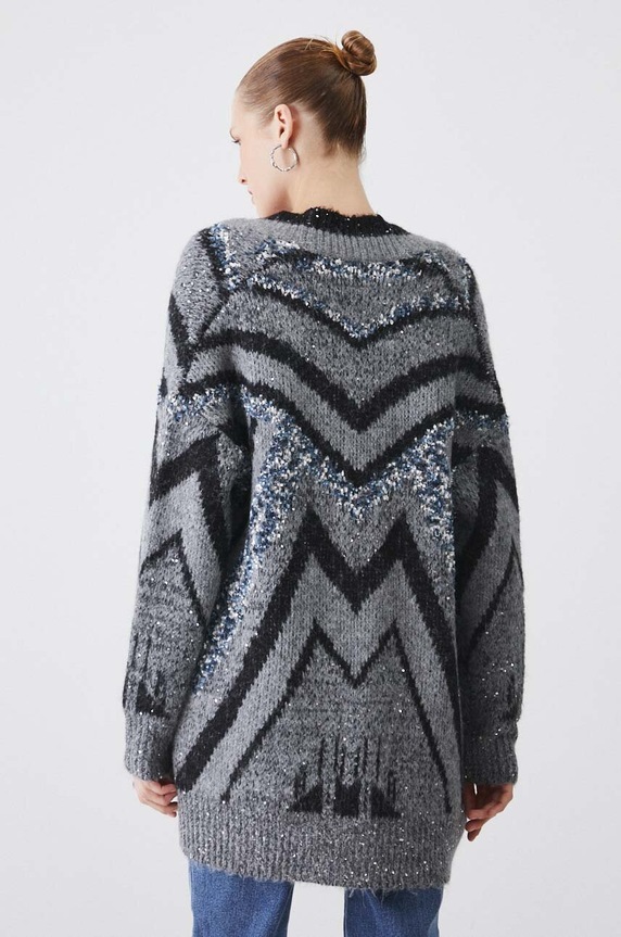 Îmbrăcăminte Medicine cardigan din amestec de lana RW24-SWD508 multicolor