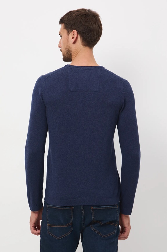Odzież Medicine sweter bawełniany RW24-SWM090 granatowy