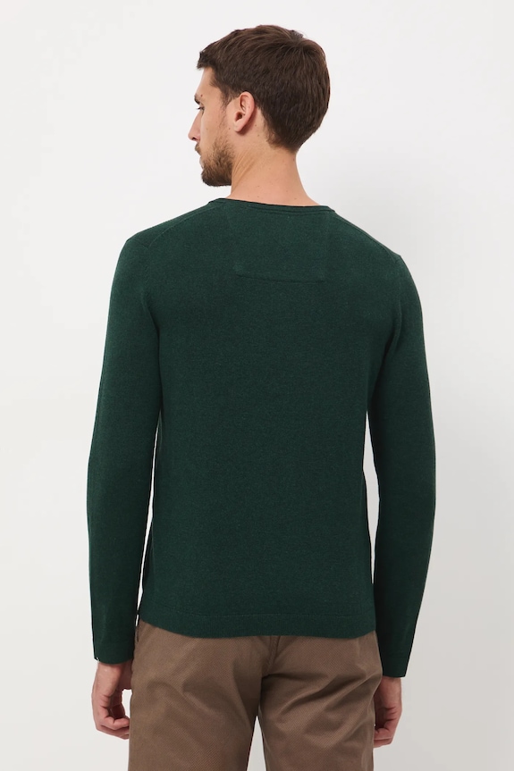 Odzież Medicine sweter bawełniany RW24-SWM090 zielony