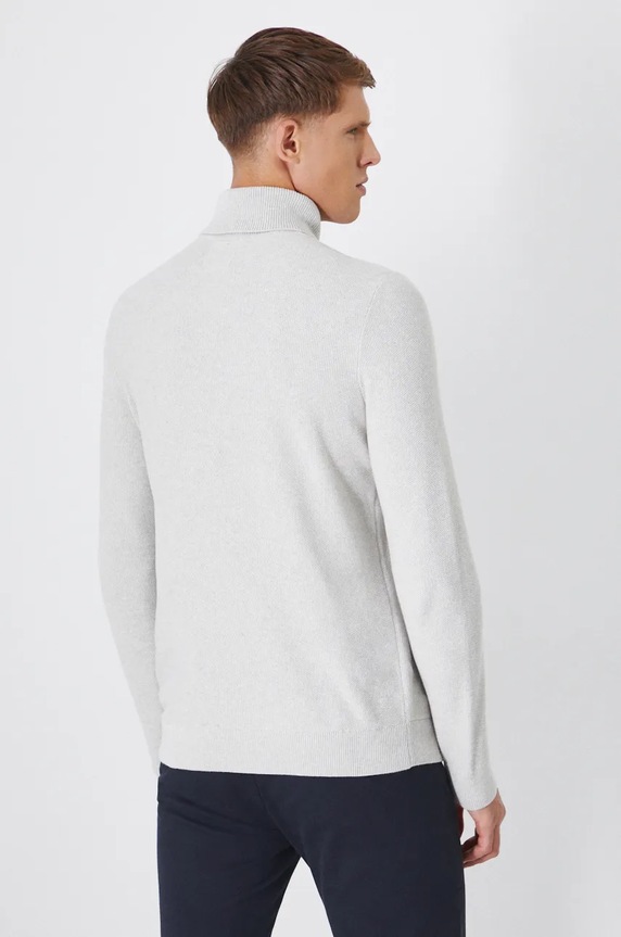 Odzież Medicine sweter bawełniany RW24-SWM091 szary