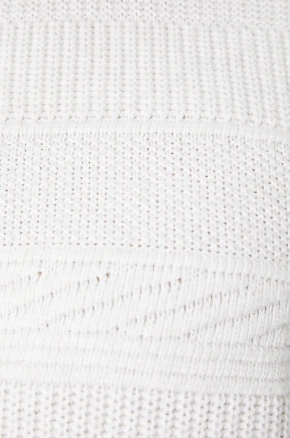 Medicine sweter z domieszką wełny RW24-SWM800 beżowy