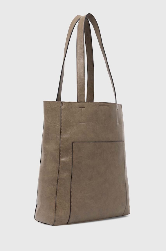 Kabelka dámská shopper z eko-kůže zelená barva RW24-TOD102 zelená RW24