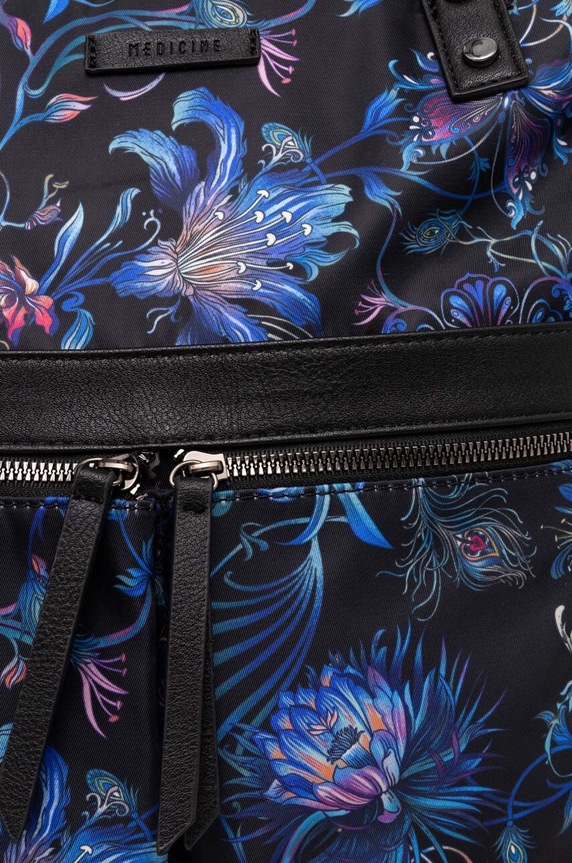 Akcesoria Torebka z funkcją plecaka wzorzysta kolor czarny RW24-TOD313 czarny