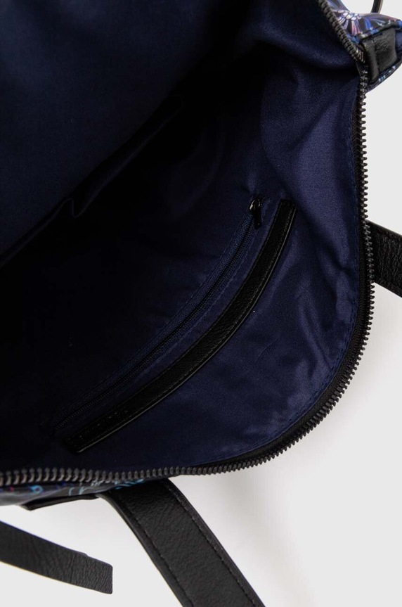 Torebka z funkcją plecaka wzorzysta kolor czarny RW24-TOD313 czarny