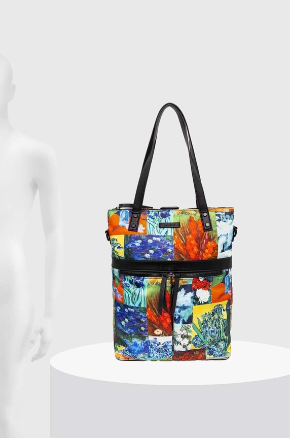 Kabelka dámská s funkcí batohu z kolekce Eviva L'arte RW24-TOD450