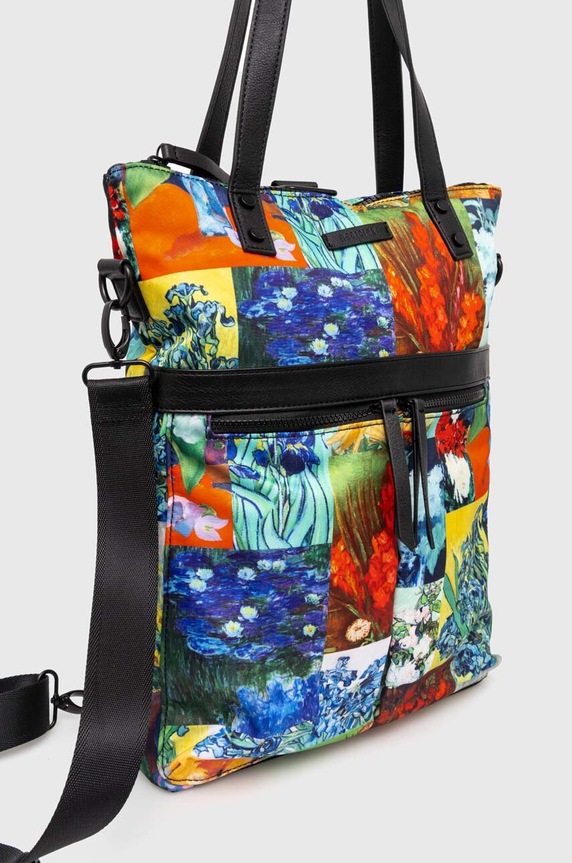 Kabelka dámská s funkcí batohu z kolekce Eviva L'arte RW24-TOD450 vícebarevná RW24