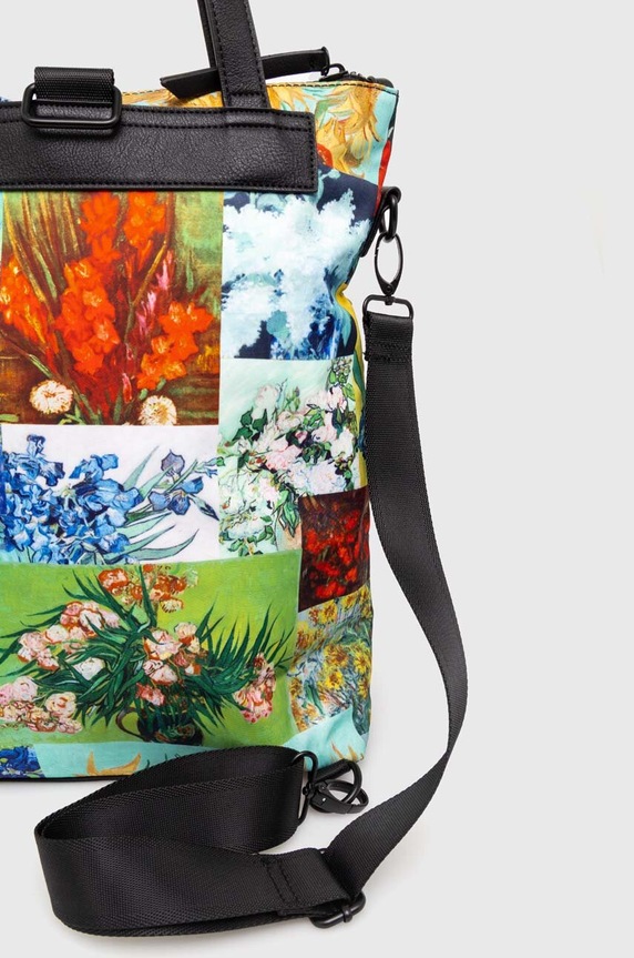 Kabelka dámská s funkcí batohu z kolekce Eviva L'arte vícebarevná RW24-TOD450