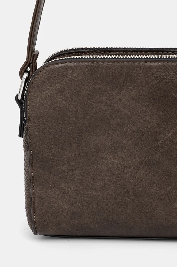 Doplnky Kabelka dámska z ekologickej kože šedá farba RW24-TOD700 sivá