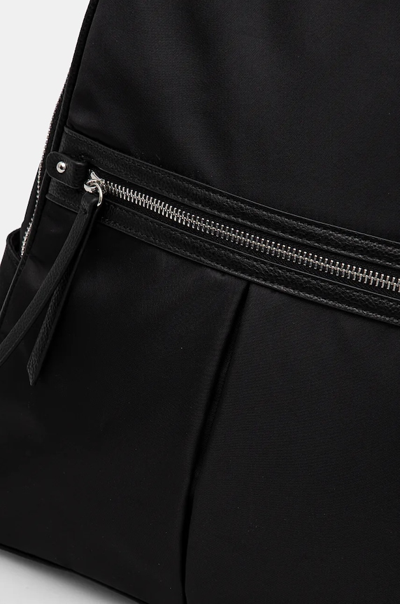 Ruksak dámsky hladký čierna farba čierna RW24-TOD907