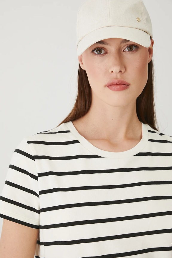 Medicine t-shirt regular beżowy RW24-TSD062