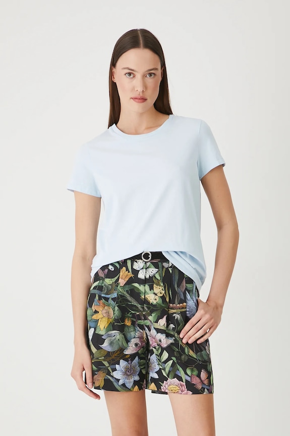 Medicine t-shirt semplice blu RW24-TSD062