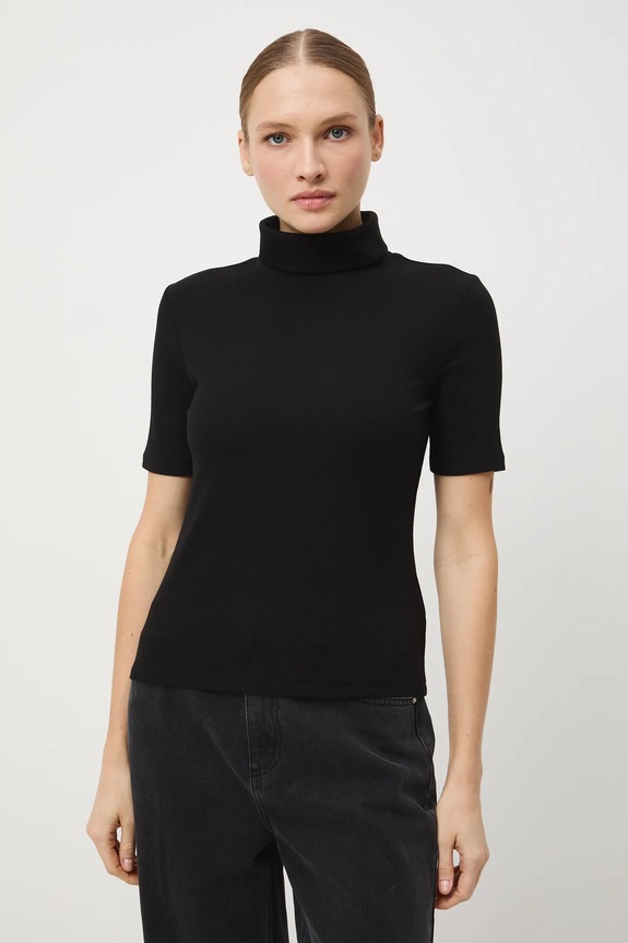 Majica kratkih rukava Medicine slim crna RW24-TSD070