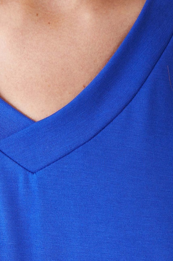 Medicine t-shirt basic damski z modalem RW24-TSD404 niebieski