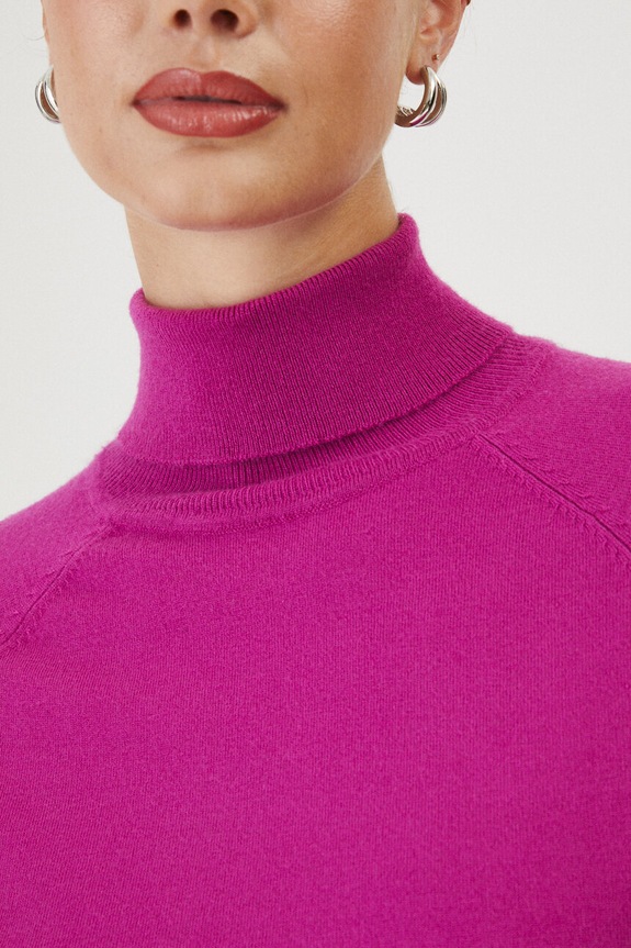 Tričko dámske s golierom fialová farba fialová RW24-TSD600