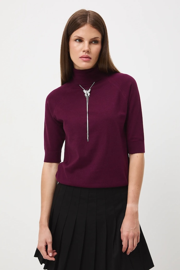 Medicine t-shirt bordowy RW24-TSD600