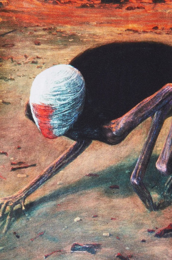 T-shirt damski z kolekcji Zdzisław Beksiński x Medicine kolor multicolor RW24-TSD854