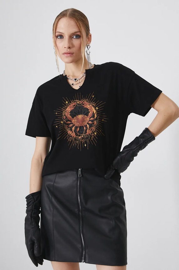 Odzież Medicine t-shirt RW24-TSD953 czarny
