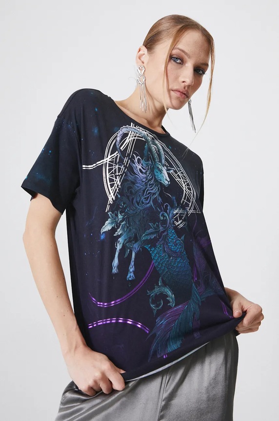 Medicine t-shirt bawełniany RW24-TSD959 granatowy RW24
