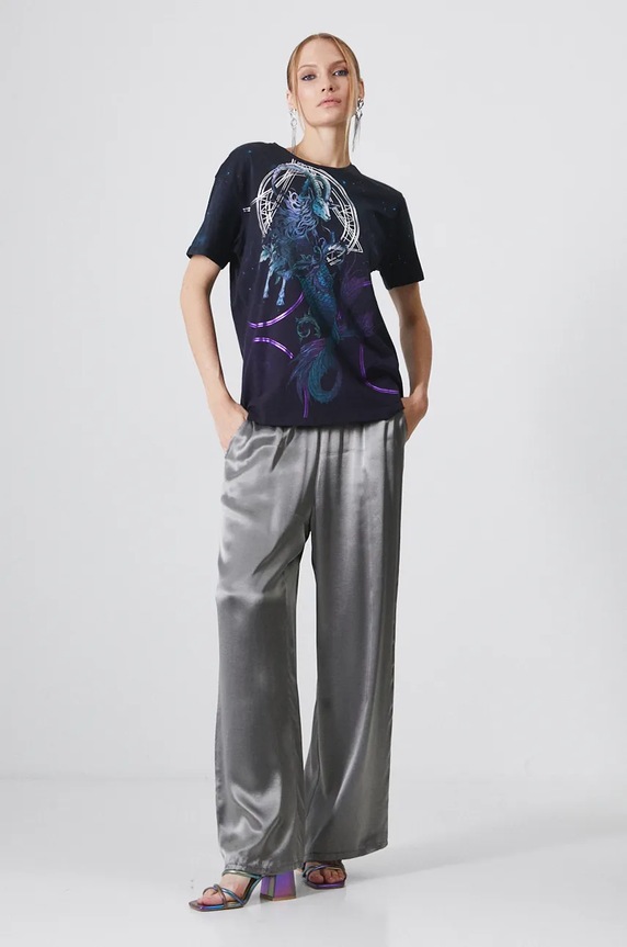 Odzież Medicine t-shirt bawełniany RW24-TSD959 granatowy