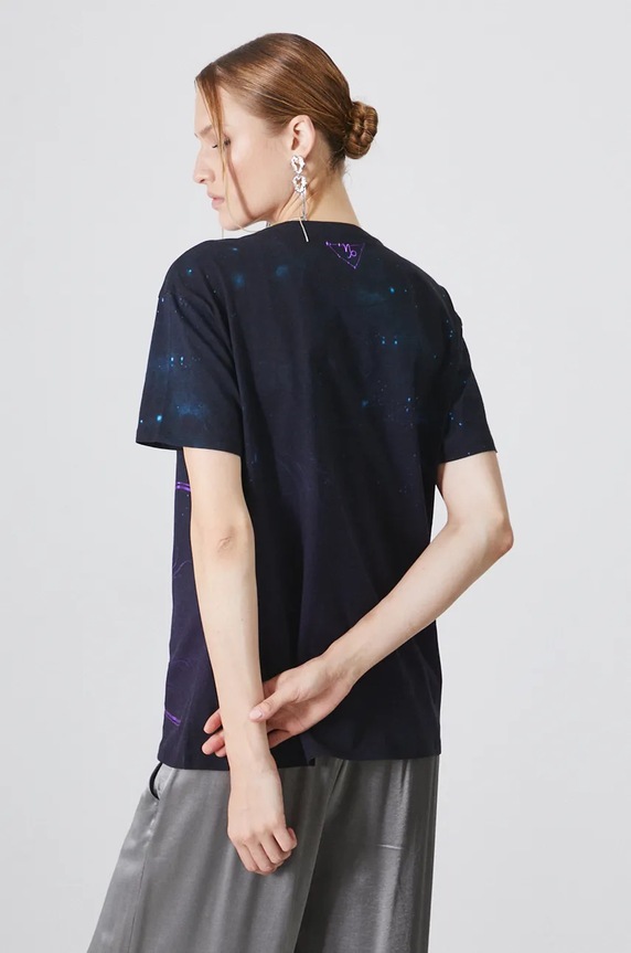 Medicine t-shirt bawełniany granatowy RW24-TSD959