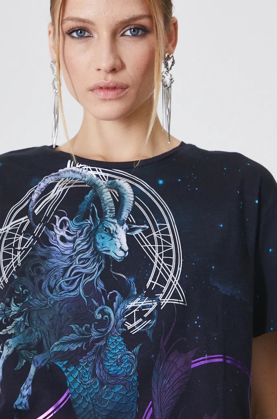 Medicine t-shirt bawełniany RW24-TSD959 granatowy