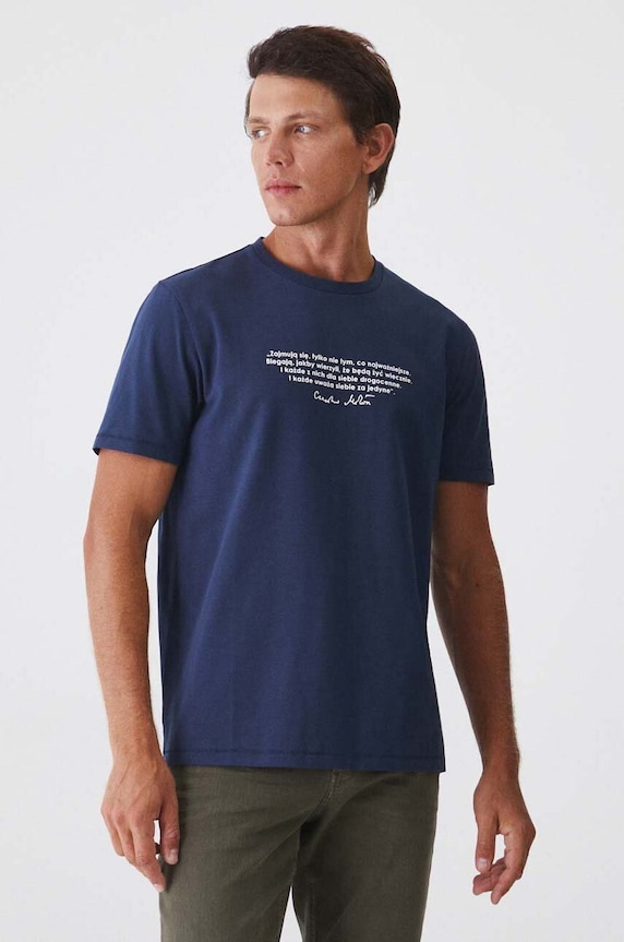 Medicine t-shirt RW24-TSM654 granatowy