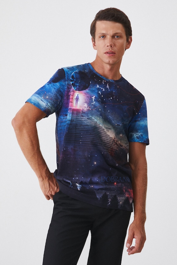 T-shirt męski – Medicine z okazji roku Miłosza, kolor multicolor RW24-TSM655 multicolor RW24