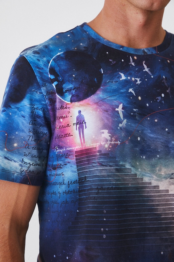 T-shirt męski – Medicine z okazji roku Miłosza, kolor multicolor RW24-TSM655