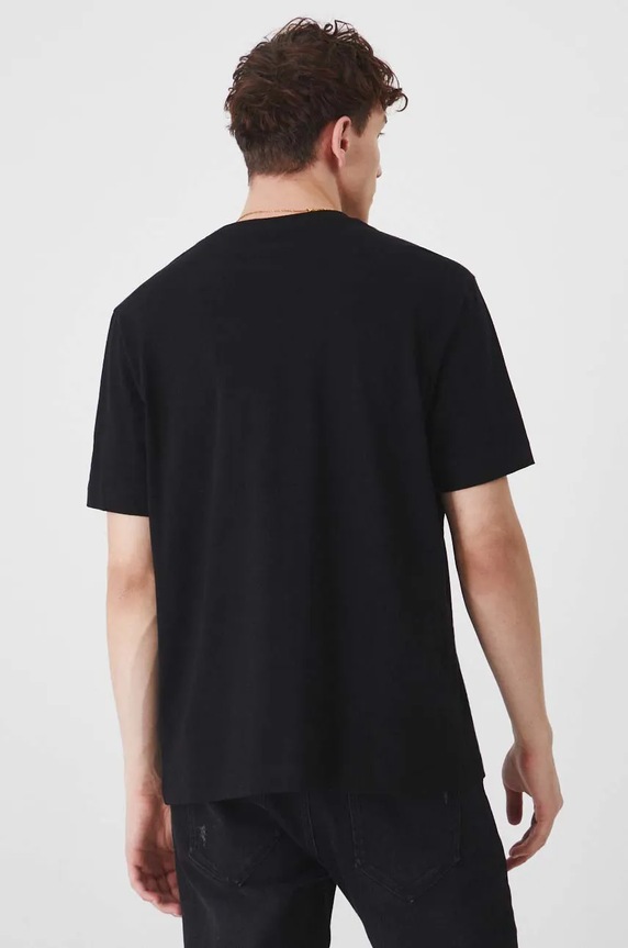 Odzież T-shirt bawełniany męski Iron Maiden kolor czarny RW24-TSM870 czarny