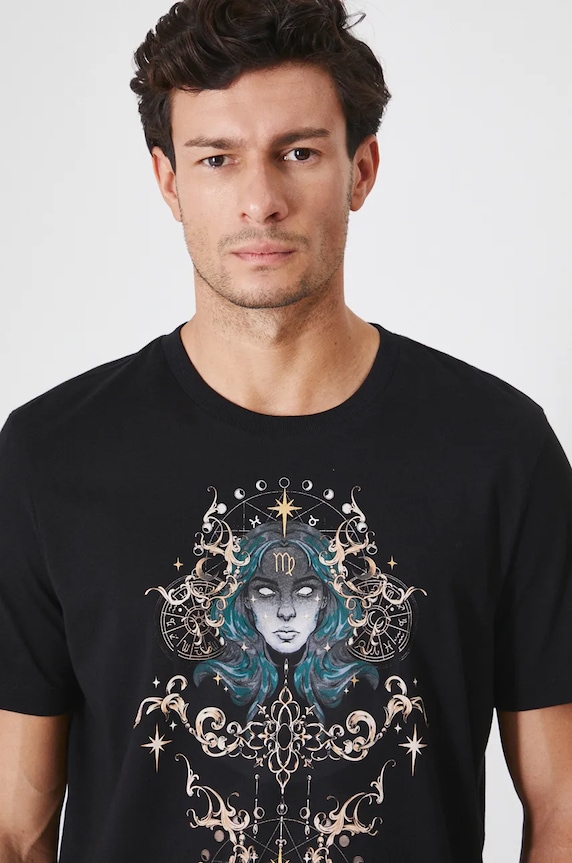 Medicine t-shirt bawełniany RW24-TSM951 czarny