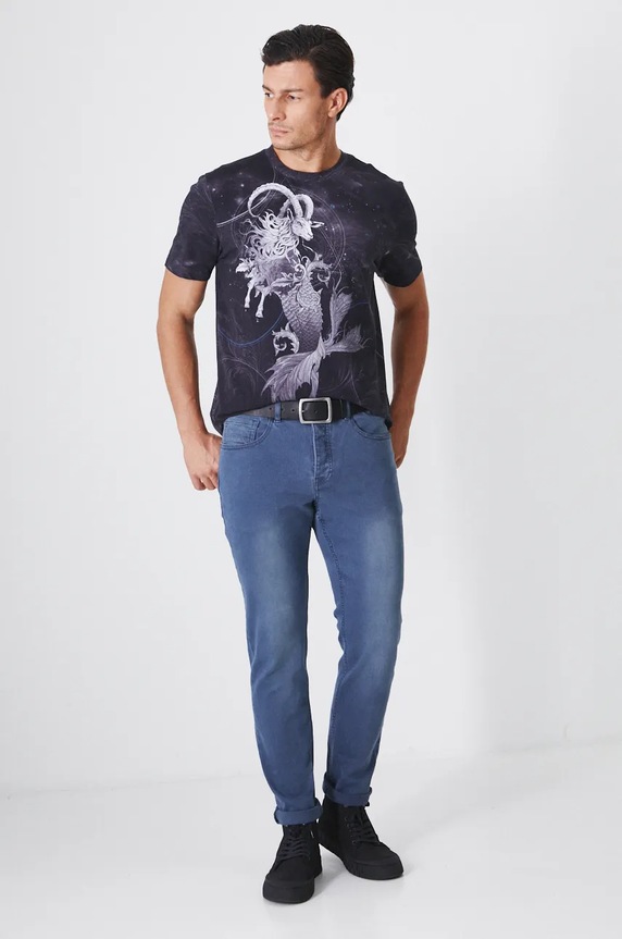 Odzież Medicine t-shirt RW24-TSM954 czarny