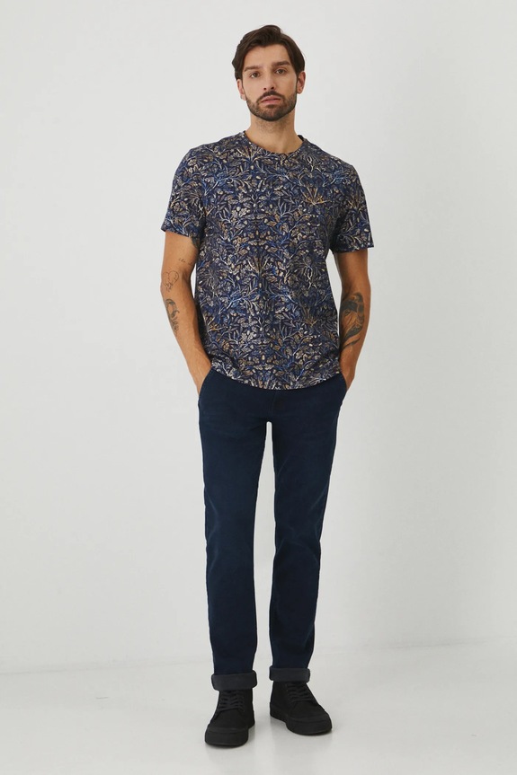 Medicine tricou din bumbac RW24-TSMB01 albastru RW24