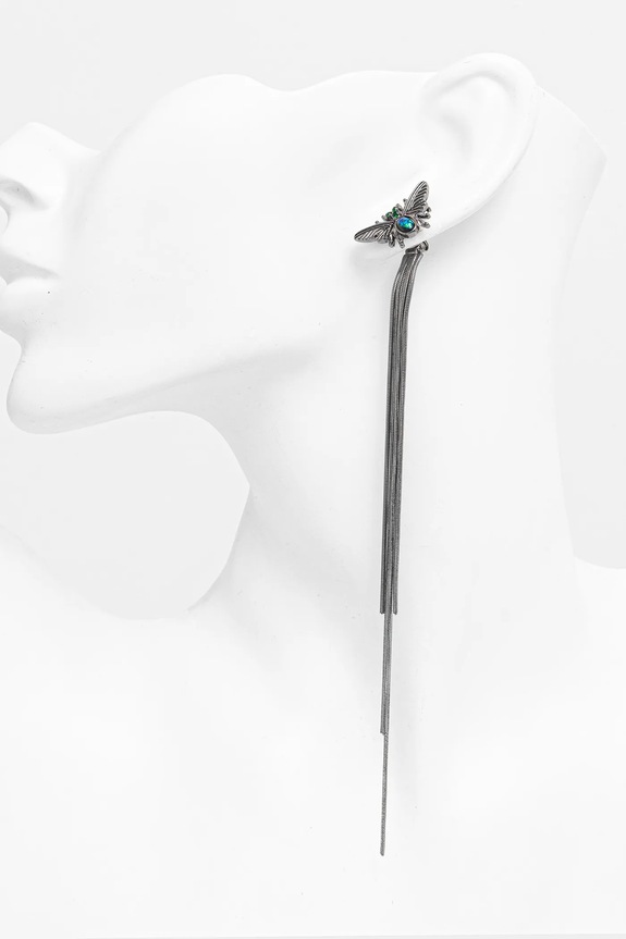 Dodatki Uhani Medicine RW25-AUD702 črna